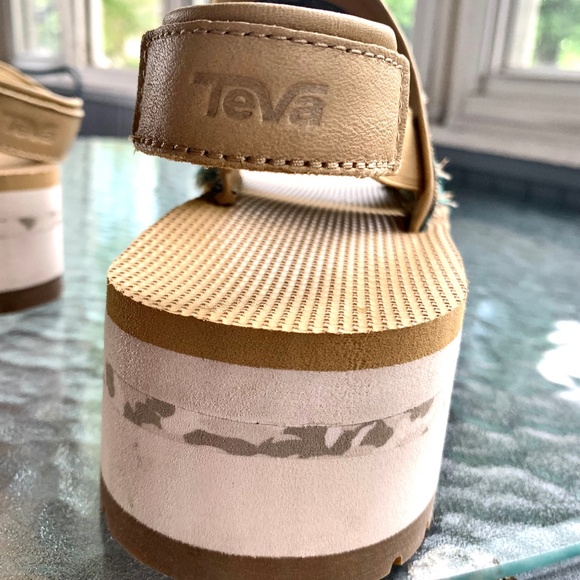 "Teva" southwest platform sandal. 8, EUC - Picture 11 of 14